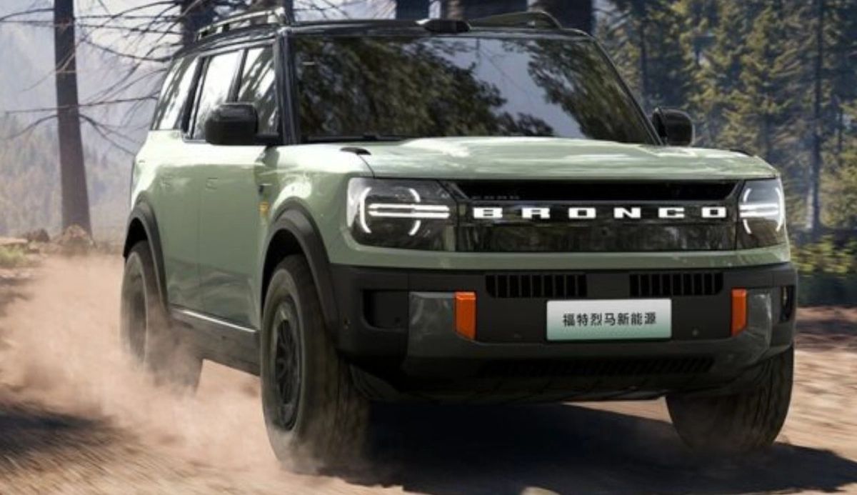 Ford Bronco usada plataforma chinesa em nova geração