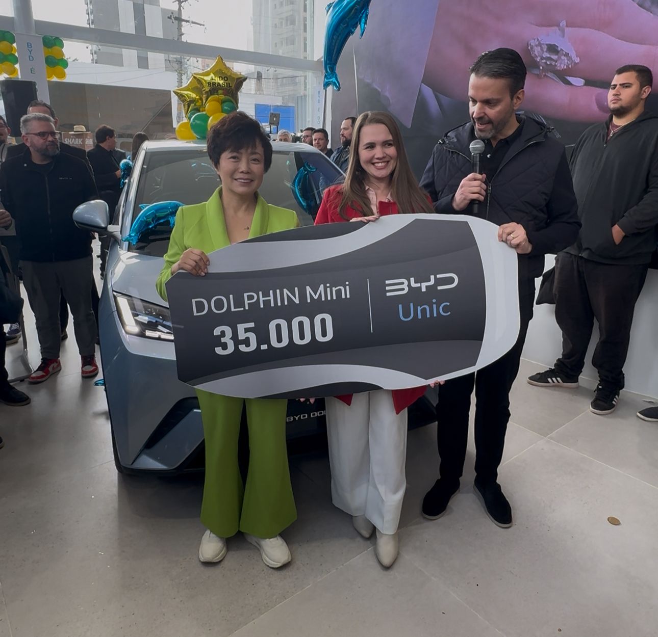 BYD vende 35 mil unidades do Dolphin Mini em pouco mais de um ano