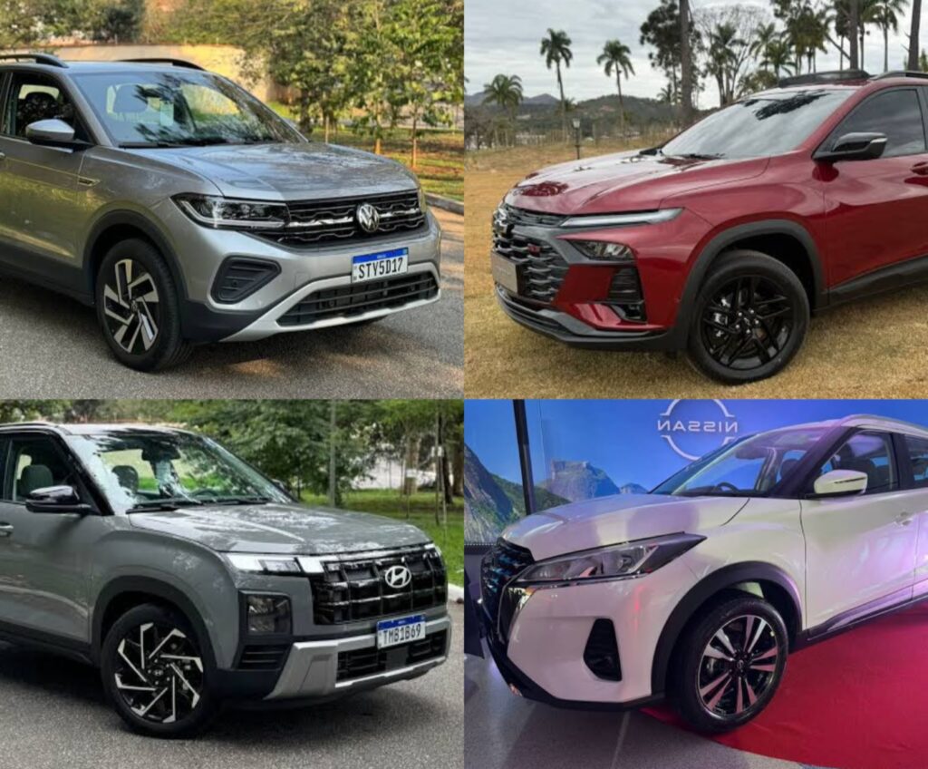 Lista e comparativo dos 11 melhores SUVs compactos